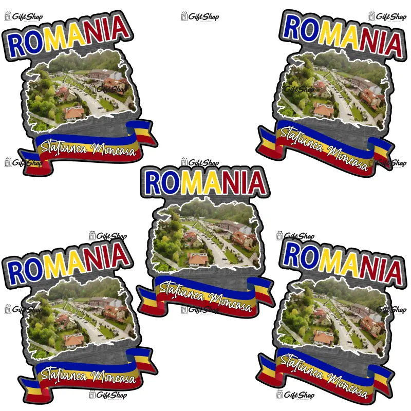 Moneasa, romania, magnet frigider mgs170